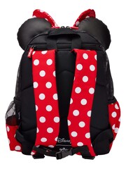 Smiggle Red Minnie Mouse Junior Character Hoodie Backpack - Image 3 of 4