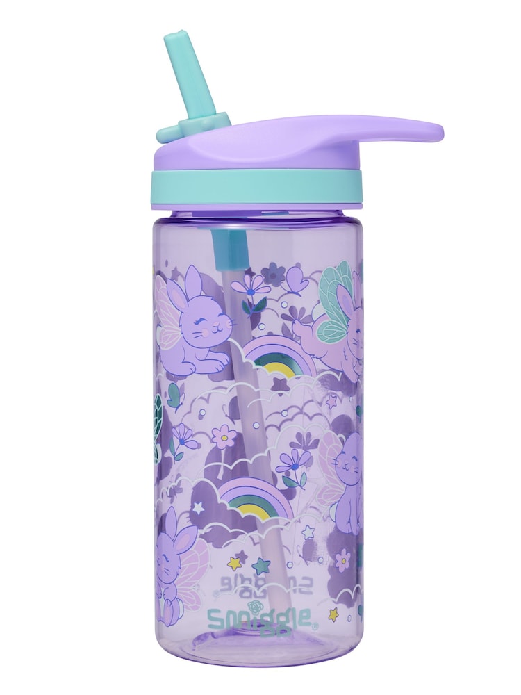 Smiggle Purple Blast Off Junior Plastic Drink Bottle 440Ml - Image 2 of 2 Smiggle Purple Blast Off Junior Plastic Drink Bottle 440Ml - Image 2 of 2