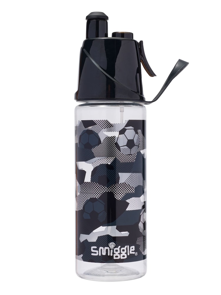 Smiggle Black Assist Insulated Stainless Steel Flip Drink Bottle 560Ml - Image 1 of 1