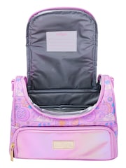Smiggle Pink Cosmos Double Decker Lunchbox With Strap - Image 2 of 3