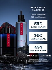 Prada Luna Rossa Ocean Eau de Parfum 150ml Refill - Image 3 of 5