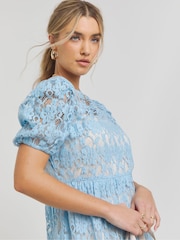 Simply Be – Midi-Spitzenkleid - Bild 3 von 4