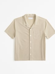Abercrombie & Fitch Knitted Brown Shirt - Image 1 of 2