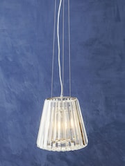 Interiors by Premier Silver Kensington Townhouse 3 Bulb Pendant Light - Image 2 of 4