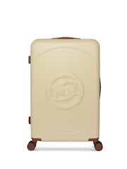Dune London Cream Onella Large 78cm Suitcase - Image 1 of 4