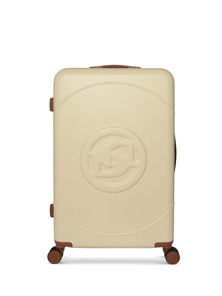 Dune London Cream Onella Large 78cm Suitcase - Image 1 of 4