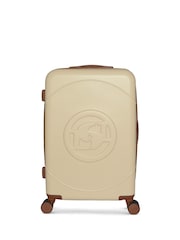 Dune London Cream Onella Medium 68cm Suitcase - Image 1 of 4