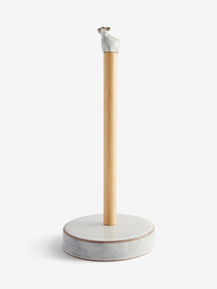 Grey Cow Kitchen Roll Holder - Image 5 of 6