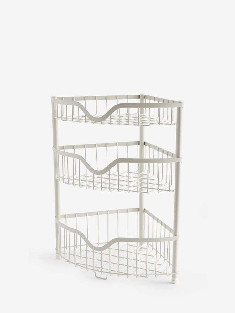 Natural Bronx Corner Storage Caddy - Image 4 of 4