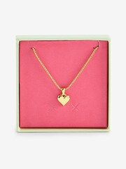 Goldfarben - Ted Baker – SARROHA: Halskette mit funkelndem Kristallherzanhänger - Bild 1 von 6