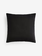 Black/White 43 x 43cm 100% Cotton Ula Wiggle Cushion - Image 4 of 5