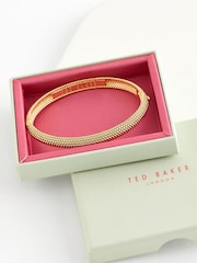 Ted Baker Gold Tone DOTETT: Dotty Bangle Bracelet - Image 1 of 4