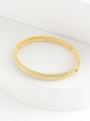 Ted Baker Gold Tone DOTETT: Dotty Bangle Bracelet - Image 2 of 4