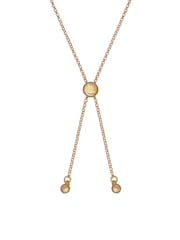 Ted Baker Gold Tone SARSAH: Crystal Sparkle Heart Adjustable Bracelet - Image 5 of 7