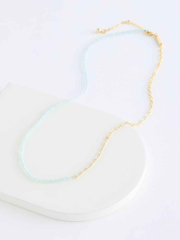 Ted Baker Gold Tone PARIIYA: Beaded Necklace - Image 2 of 5