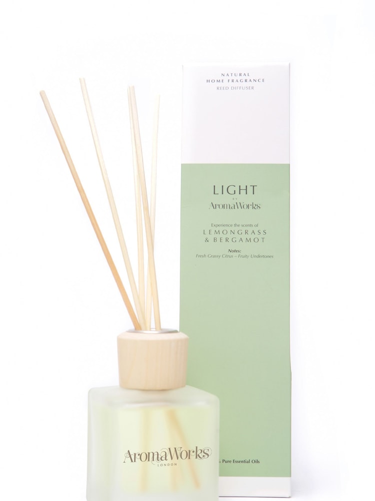 AromaWorks Lemongrass  Bergamot Light Reed Diffuser 100ml - Image 1 of 1