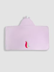 JoJo Maman Bébé Lilac Purple Large Hooded Towel - Image 7 of 7