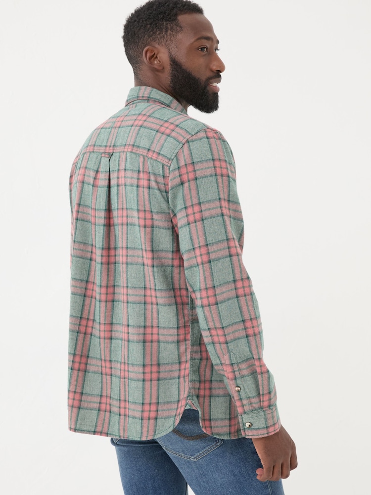 FatFace Pink Long Sleeve Tring Check Shirt - Image 2 of 5