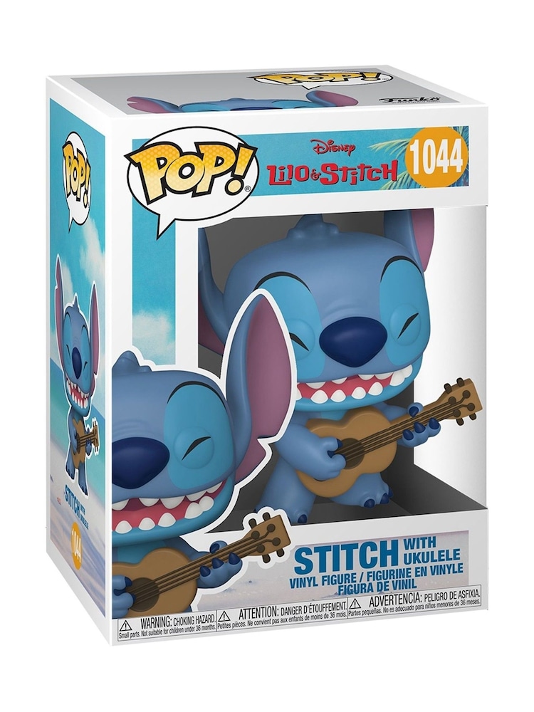 Funko Pop! Stitch with Ukulele Vinyl Figure - Image 1 of 2 Funko Pop! Stitch with Ukulele Vinyl Figure - Image 1 of 2