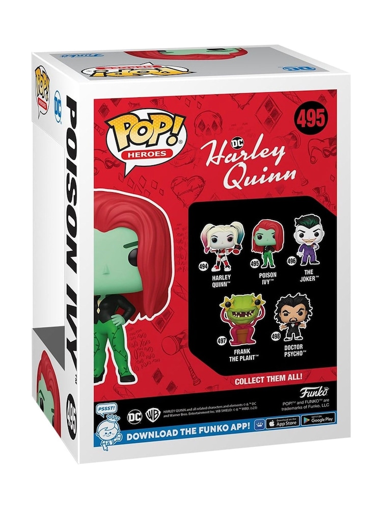 Funko Pop Harley Quinn Poison Ivy Vinyl Figure - Image 3 of 3