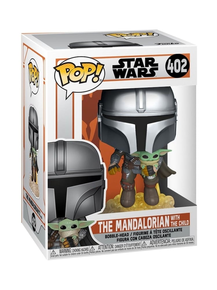 Funko Pop! Mandalorian Flying with Jet Pack Vinyl Figure - Image 1 of 2
