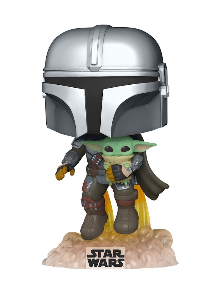 Funko Pop! Mandalorian Flying with Jet Pack Vinyl Figure - Image 2 of 2