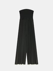 Mint Velvet Black Jersey Bandeau Jumpsuit - Image 6 of 8