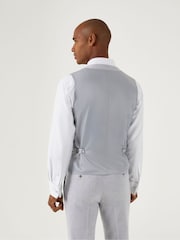 Светло-серый - Skopes Костюм из твида Jude Tweed Tailored Fit Suit жилет - Image 2 of 4