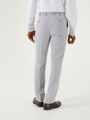 Светло-серый - Skopes Tailored Fit Jude Tweed Suit: Trousers - Image 2 of 4