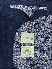 Skopes Grey Jude Tailored Fit Suit Jac:ket - Image 12 of 20