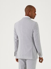 Skopes Grey Jude Tailored Fit Suit Jac:ket - Image 18 of 20
