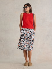 White Stuff Black Nell Reversible Skirt - Image 1 of 6