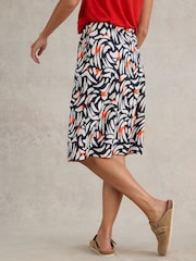 White Stuff Black Nell Reversible Skirt - Image 3 of 6