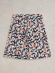 White Stuff Black Nell Reversible Skirt - Image 5 of 6