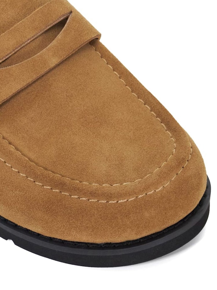 Crema - Mocasines destalonados con forro de piel de oveja Goldy de Dune London - Imagen 6 de 6 Crema - Mocasines destalonados con forro de piel de oveja Goldy de Dune London - Imagen 6 de 6