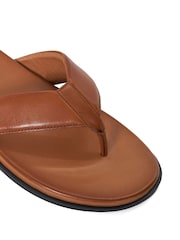 Natural - Dune London Inspires Toe Post Leather Sandals - Imagen 7 de 7