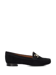 Dune London Black Glenniee Comfort Snaffle Loafers - Image 2 of 6