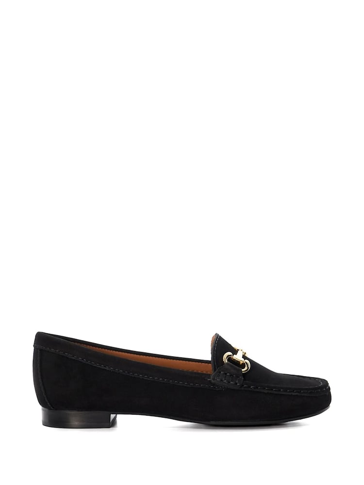 Dune London Black Glenniee Comfort Snaffle Loafers - Image 2 of 6