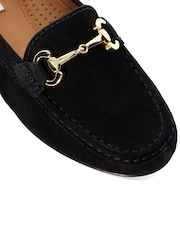 Dune London Black Glenniee Comfort Snaffle Loafers - Image 6 of 6