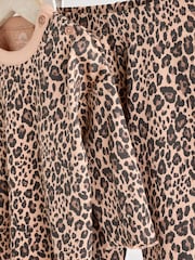 Hellbraun Leopard-Print - Baby Top and Wide Leg Trousers 2 Piece Set (0mths-2yrs) - Bild 10 von 14