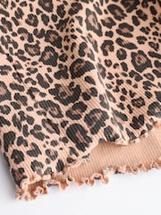 Hellbraun Leopard-Print - Baby Top and Wide Leg Trousers 2 Piece Set (0mths-2yrs) - Bild 14 von 14