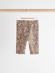 Hellbraun Leopard-Print - Baby Top and Wide Leg Trousers 2 Piece Set (0mths-2yrs) - Bild 9 von 14