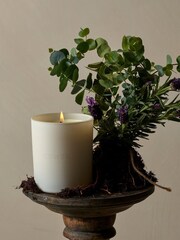 Cowshed Relax Calming Room Candle 220g - Image 2 of 2