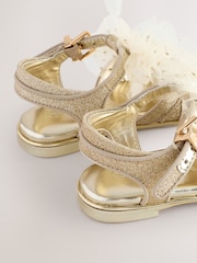 Gold - Baker by Ted Baker Mädchen Sandalen mit Schleife für besondere Anlässe - Image 3 of 6