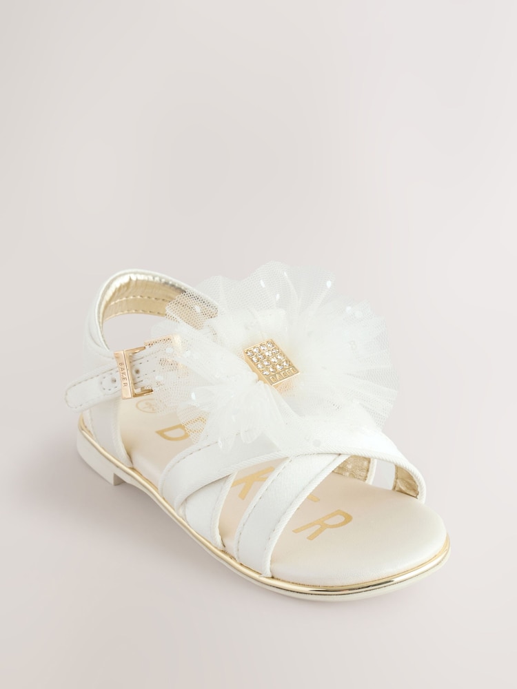 Baker by Ted Baker Girls Occasion Bow Sandals - Image 3 of 6
