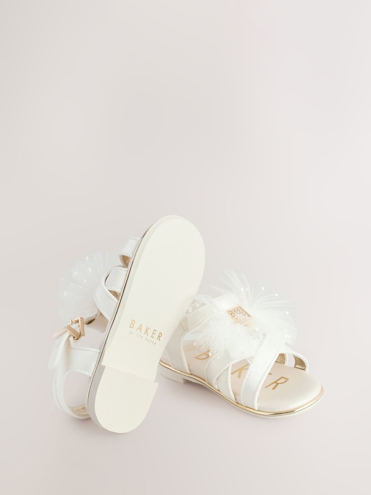 Baker by Ted Baker Girls Occasion Bow Sandals - Image 4 of 6