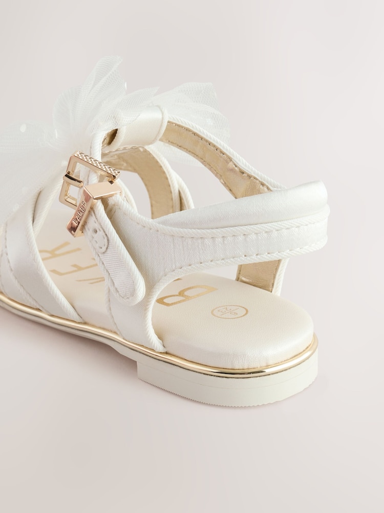 Baker by Ted Baker Girls Occasion Bow Sandals - Image 5 of 6