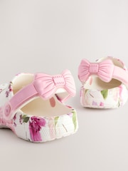 Baker by Ted Baker Girls Clogs with Ankle Strap and Bow - Image 5 of 5