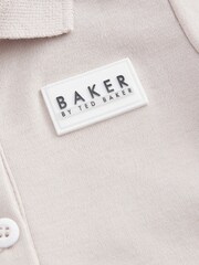 Baker by Ted Baker 100% Cotton Polo Romper - Image 5 of 6