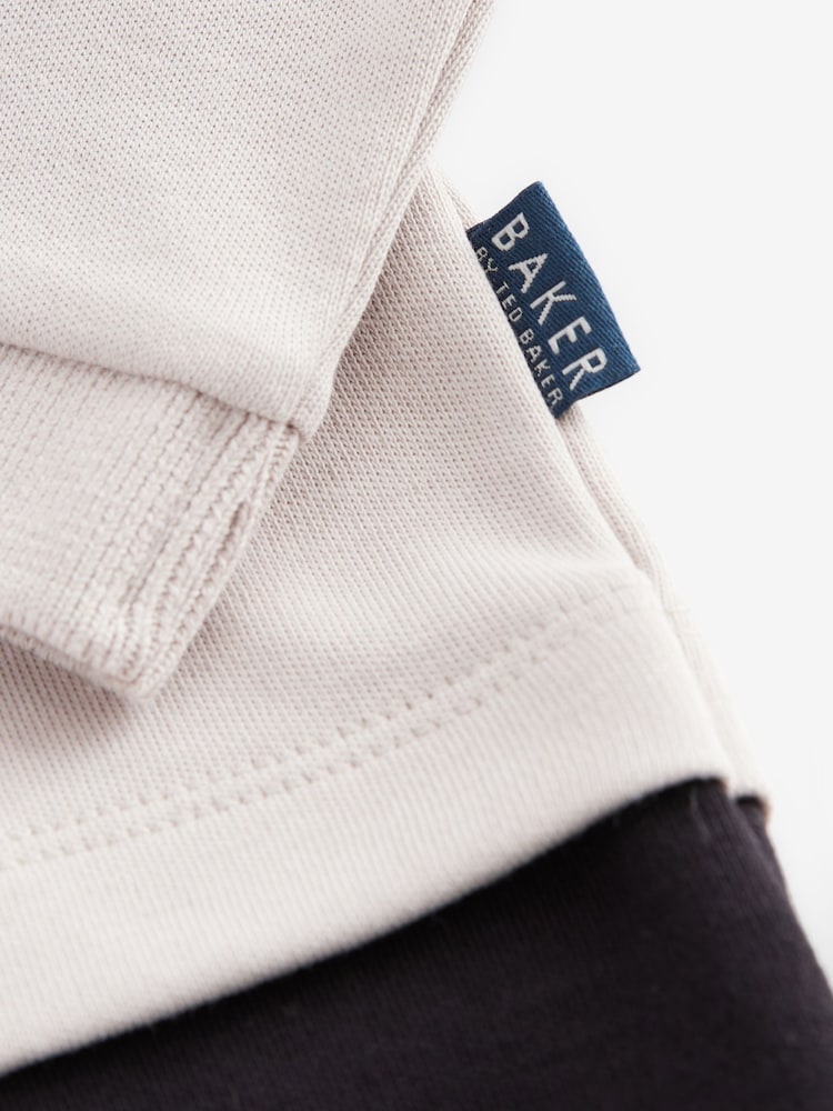 Baker by Ted Baker 100% Cotton Polo Romper - Image 6 of 6